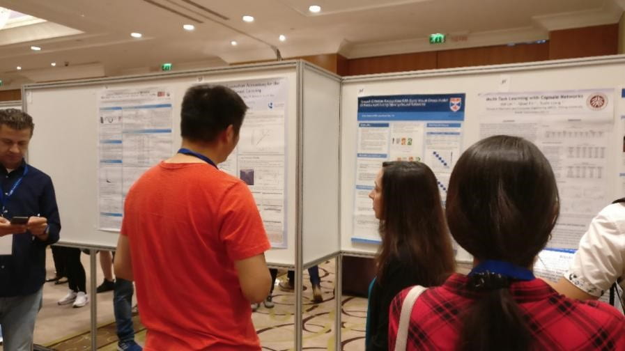 Huatian Wang attending the International Joint Conference on Neural Networks (IJCNN) July 2019 