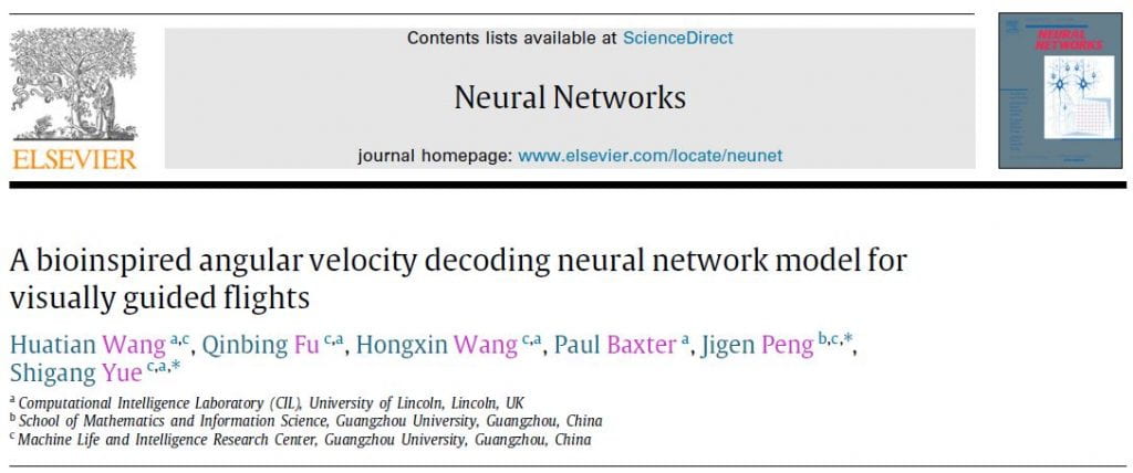 Huatian Wang publishes paper in Neural Networks
