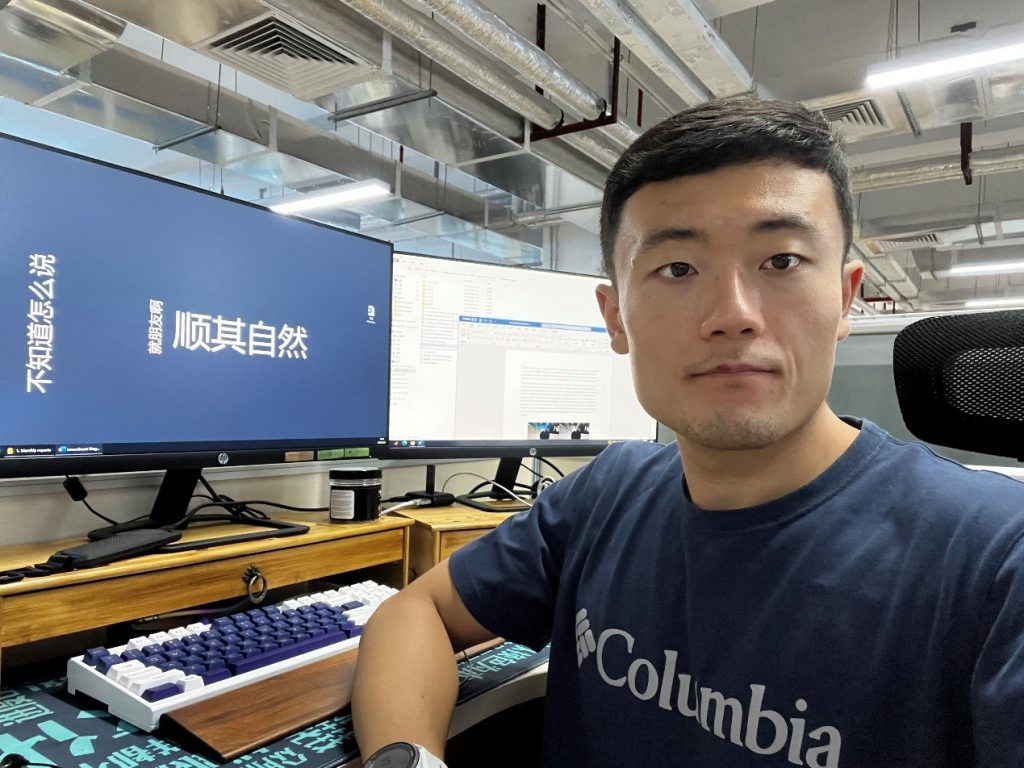 Researcher Mu Hua on secondment in Guangzhou