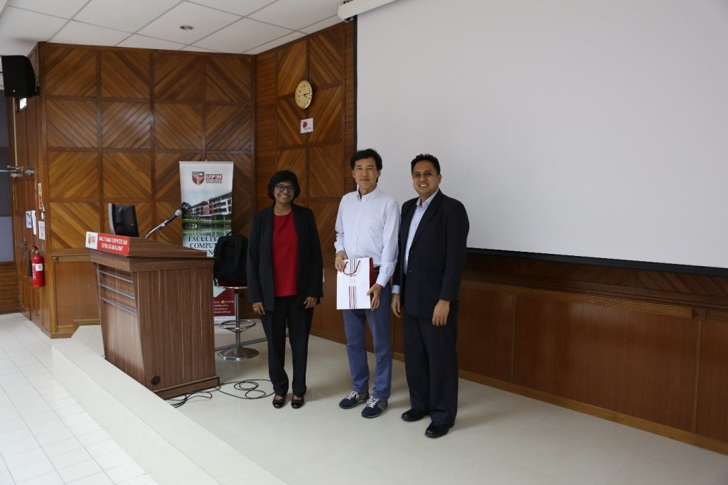 Prof Zhang, Dr Doraisamy, Dr Azman at UPM